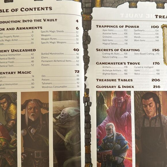 Pathfinder Treasure Vault Hardcover Book - Picture 9 of 12